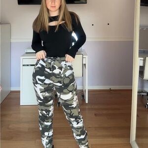 Camo Cargo Pants